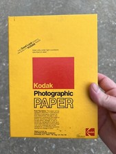 Kodak Photo Paper Polycontrast Rapid II RC F Paper 5x7 100ct Sealed Box Vintage