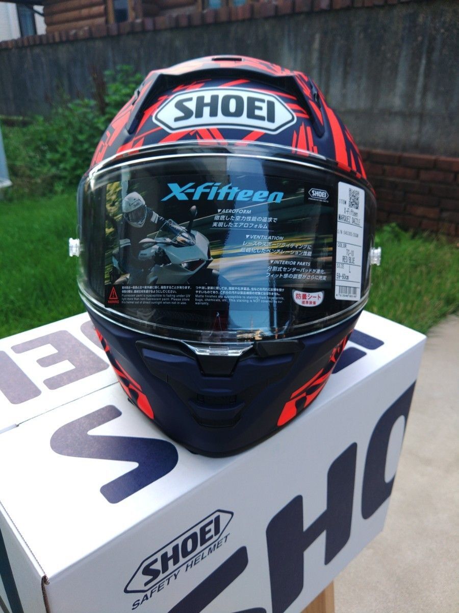 まみ　SHOEI Xfifteen ヘルメット　美品 Amazon.com: Shoei X-Fifteen Full Face Motorcycle Helmet