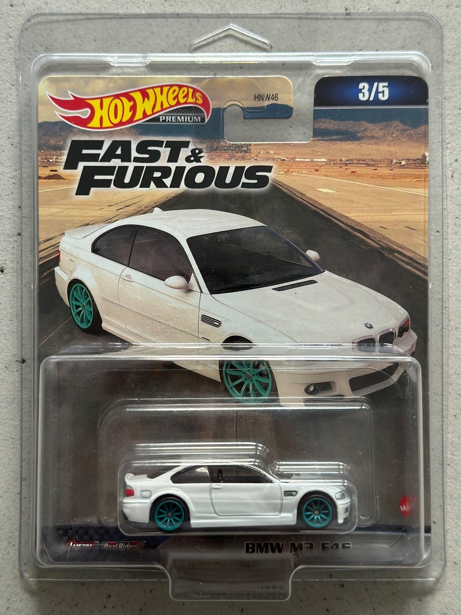 Hot Wheels Premium Fast and Furious BMW M3 E46 Real Riders F7 | eBay