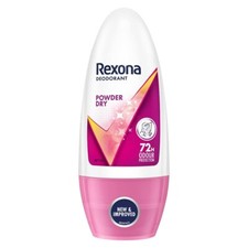 Rexona Powder Dry Underarm Roll On Deodorant For Women 50ml