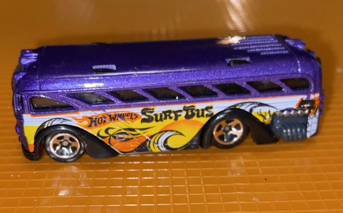 Hot wheels 2000 sale surfin school bus value