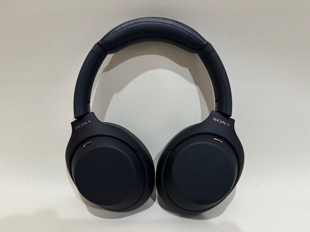 SONY WH-1000XM4 Black Headphones High Quality Audio Equipment