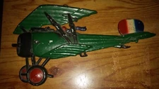 Vintage 1975 Homco bi-plane wall plaque 1232-BX-A