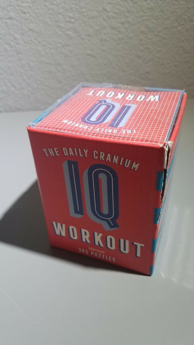 The Daily Cranium IQ Workout 365 'Pick A Puzzle A Day' Sudoku