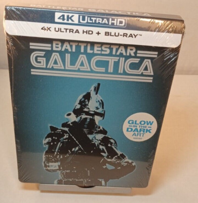 Battlestar Galactica Glow in Dark Steelbook (4K/Blu-ray)NEW(Sealed)-Box Shipping