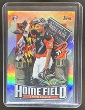 2026 Topps Samuel Basallo Home Field Rookie RC SSP #HA-15 Orioles