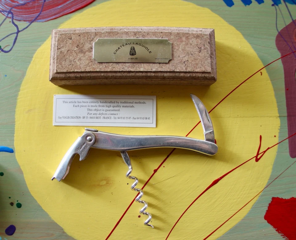 Sacacorchos LAGUIOLE enchapado en plata de ley de Harrods of London Foto 3 de 3