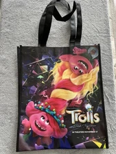 Trolls Band Together Reusable Shopping Tote Bag with Handle New & Activity Sheet