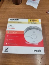 Universal Security Instruments 2 in 1 Combo Smoke & Fire Alarm. Hardwired.