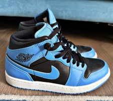 靴 Nike Air Jordan 1 Mid University Blue Jordan Air Jordan 1 Mid 