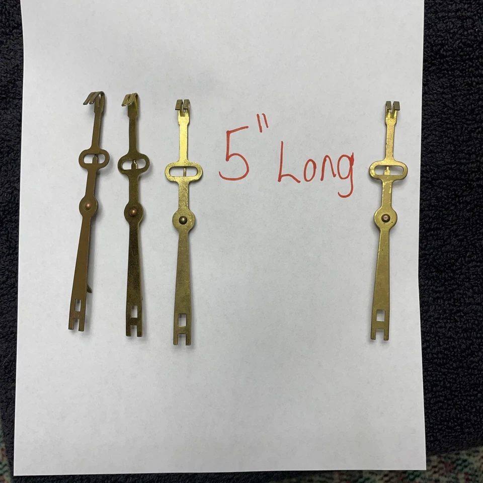 JAUCH 77 CLOCK PENDULUM LEADER HANGER Emperor Emporer movement repair parts NOS - Image 2 of 4