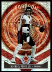 2025 Panini Phoenix Football Silver Hyper Michael Penix Jr. #17