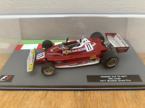 Miniature F1 Quartzo 1/43 – Ferrari 312 T2, GP Brésil 1977, C. Reutemann, Q4084