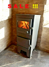 Set to Inverness wood burner with flue
