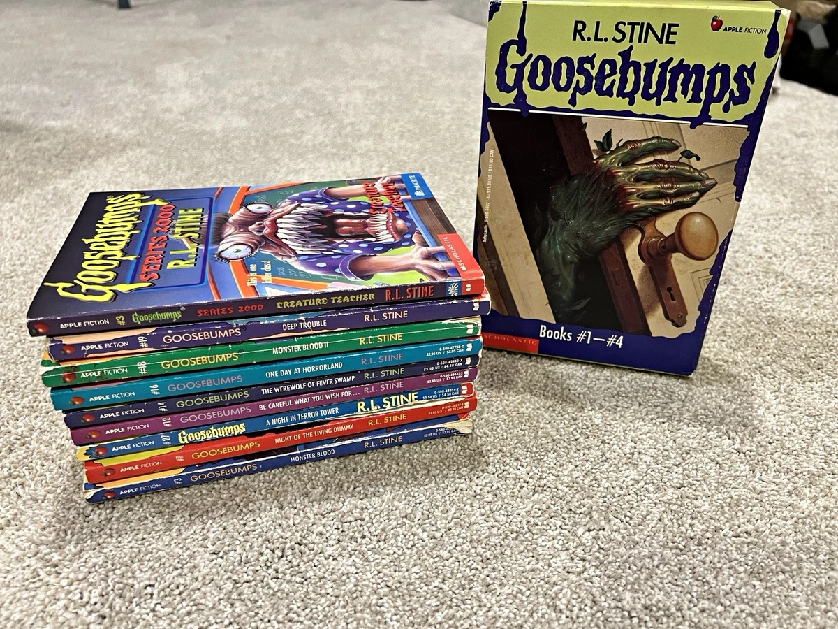R.L. Stine Fiction Goosebumps Fiction & Nonfiction Books Just