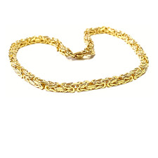 Armband 333/- Gelbgold Königskette 3mm 21 cm stabil massiv robust