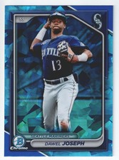 2024 Bowman Draft Chrome Sapphire Dawel Joseph Rookie RC #BDC-170 Mariners
