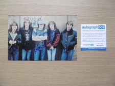 AC/DC "Angus Young & Malcolm Young" autographs signed 13x20 cm magazine image ACOA