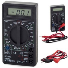 Digital Multimeter Stromprüfer Vielfach-Messgerät Voltmeter Spannungsmesser …