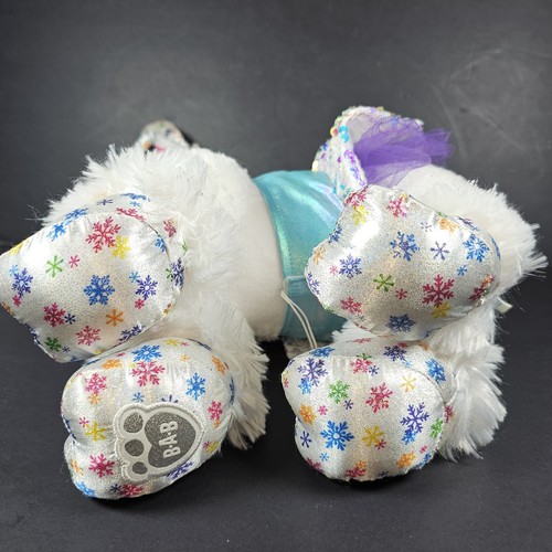 Build A Bear Glisten - White Sparkle Snowflake Reindeer Plush Stuffed Animal 16" - Picture 14 of 23