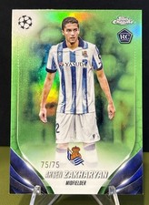 2020-21 Topps Chrome X Real Sociedad Soccer Cards 13