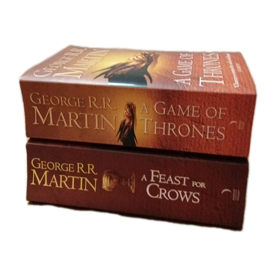 Game Of Thrones + A Feast For Crows George R R Martin Fantasy Paperback Bundle - Image 2 of 4