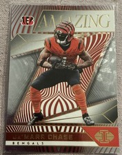 Panini 2024 Illusions Ja'Marr Chase #17 Amazing Cincinnati Bengals Football Card