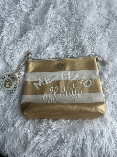 Spartina 449 Daufuskie Island Neu mit Etikett Badeanzug Wet Bag Kosmetiktasche Meerjungfrau - Bild 1 von 4