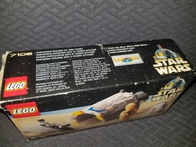 LEGO Star Wars: Droid Escape set 7106 44pcs 2001 CIB Boxed w/ manuals