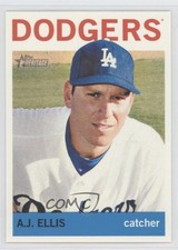 2013 Topps Heritage AJ Ellis #88 0f4