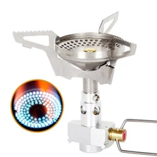 2300W Lightweight Burner Gas Camping Pinic Outdoor Windproof Cooking Stove