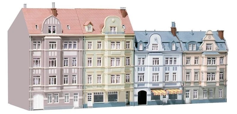 FALLER 130915 Stadthäuserzeile Goethestraße Bausatz H0