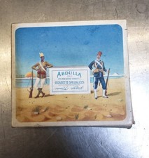 Ancienne boîte de cigarettes ABDULLA London - Décor Soldats - Circa 1930