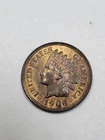 1906 Indian Head Cent FLASHY UNCIRCULATED with some RED color !!