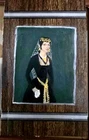 Vintage Hand Painted Image of Noble Armenian Lady.