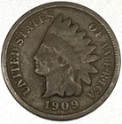 1909 Indian Head Cent G Good Condition 1c One Cent US Coin - 2177