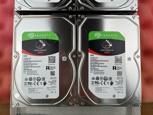 48TB 12x Seagate IronWolf Pro 4TB ST4000NE001 NAS - PERFECT 6mo WARRANTY - Picture 6 of 11
