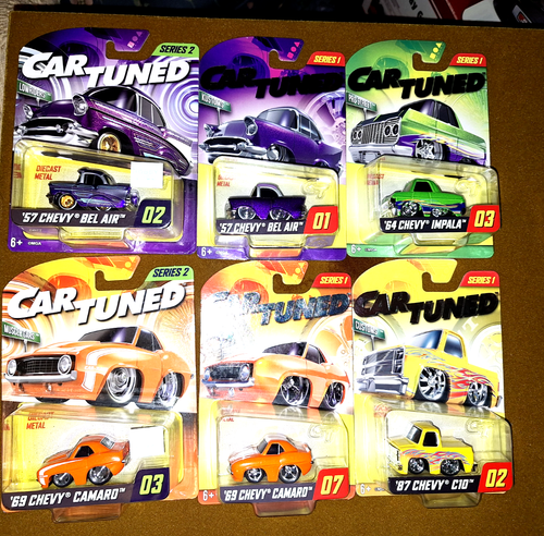 NEW LOT 8 Car Tuned Series 7 Complete Set Hobby Lobby 8 Cars 2025 IN