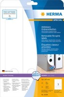 Herma OrdnerrCken-Etiketten Special, 59 X 297 Mm, Weiá