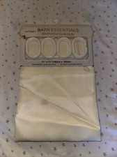 Glitter PEVA Shower Curtain W/ Hooks- 71x71