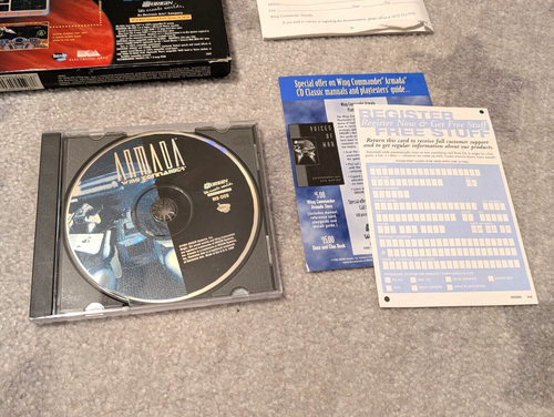 Origin - Wing Commander Armada (IBM PC) - COMPLETE - Picture 8 of 8