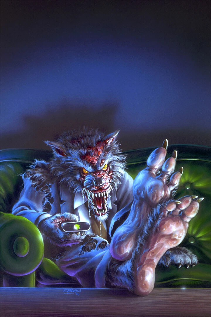 Goosebumps The Werewolf in the Living Room Decor Wall Art Print - POSTER 20x30