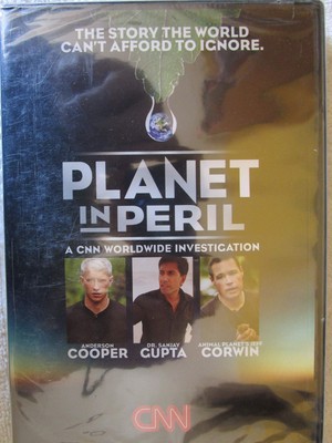 Planet in Peril (CNN) (DVD) Anderson Cooper Jeff Corwin Dr. Sanjay Gupta