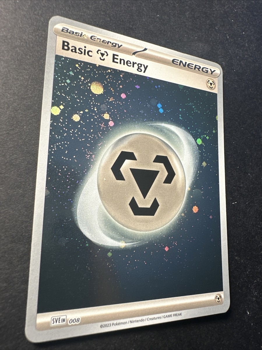 2023 Pokémon 151 Basic Energy Metal 008 English TCG 2023 Pokémon 151 Basic Energy Metal 008 English TCG