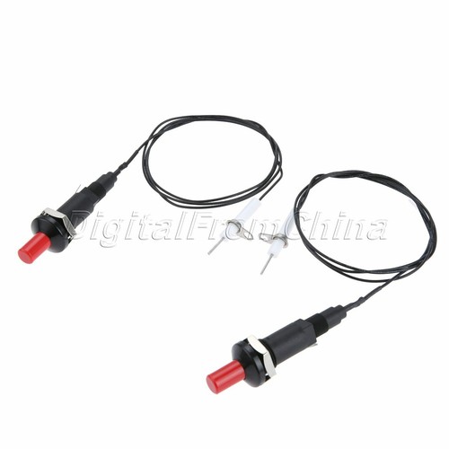 2 piezas encendedor de botón de encendido por chispa piezoeléctrica para parrilla de gas barbacoa cocina estufa - Imagen 5 de 12