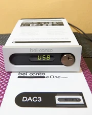 Bel Canto DAC3 Dac 3 Dac-3 Digital to Analog Converter Digital Preamp