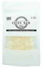 TOP GRADE MASTIC GUM 100 Gr (3.53Oz) 100% Organic Greek Chios Mastiha Resin Tear