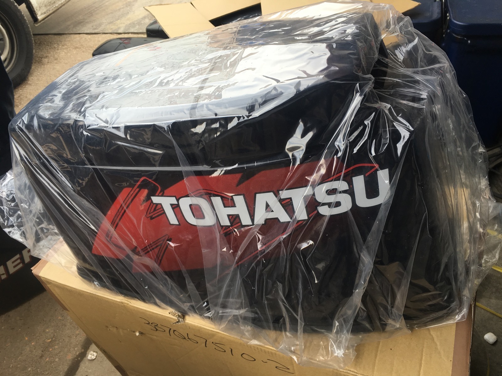 NEW Top Hood Cover Cowling Tohatsu 80HP 90HP 2Stroke Outboard Aquamarine Blue eBay