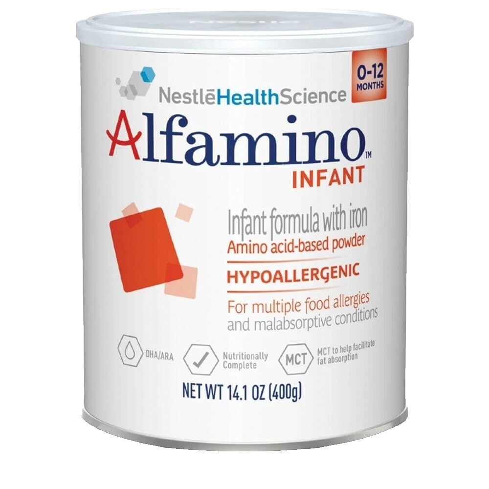 Fórmulas Nestlé Hipoalergénico bebé alimentación