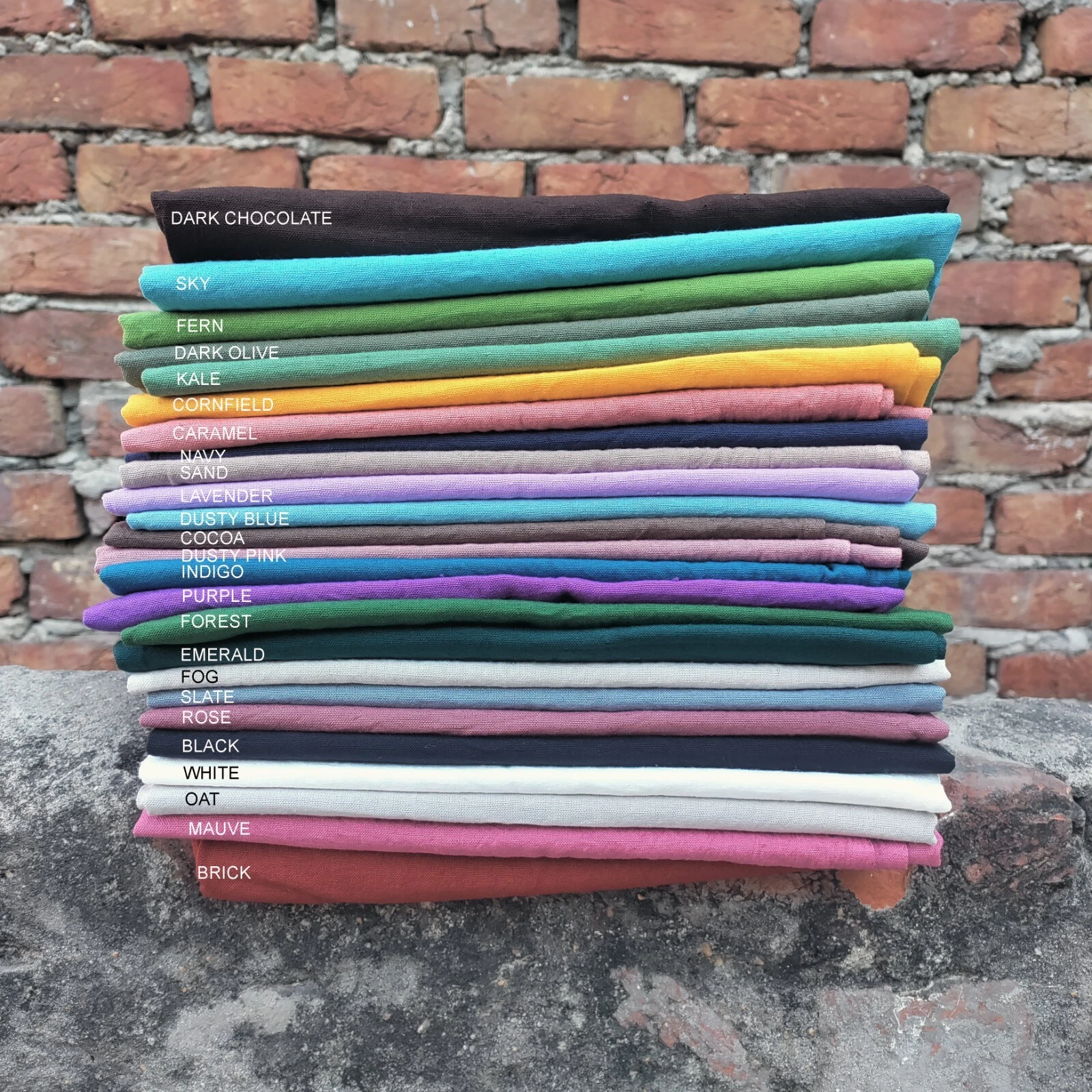 OFF WHITE Tessuto Lino Guscio d'Uovo da Giardino Materiale Morbido per Cucito Abbigliamento e Decorazione